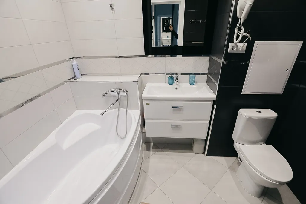 Однокомнатная квартира с камином