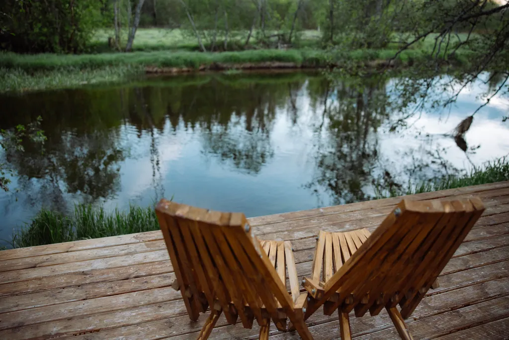 Коттедж Панорамный всесезонный купол с видом в лес — Сиверский