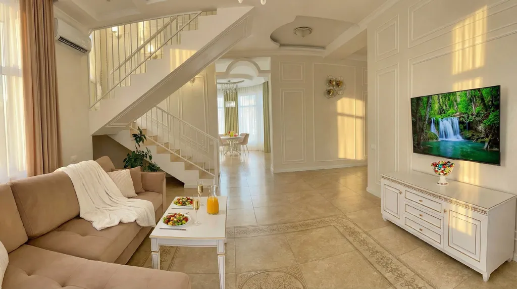 Прекрасный просторный дом для отдыха в лучшем районе