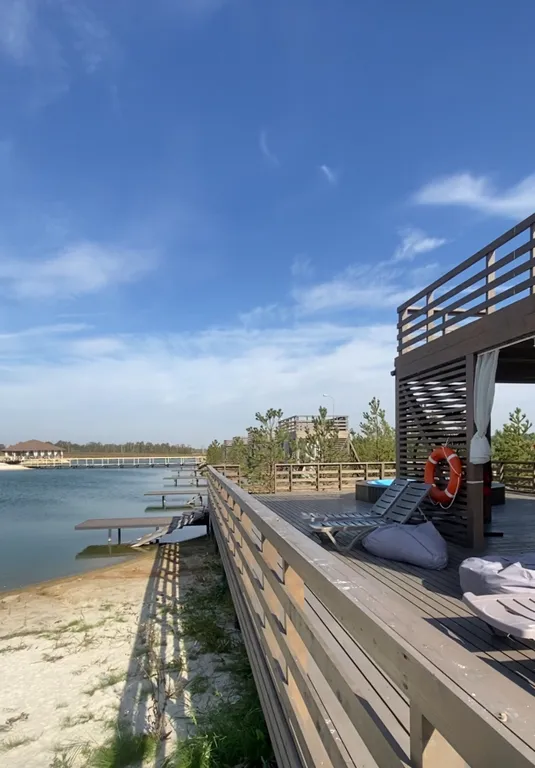 Коттедж Дом с баней и Сибирским чаном у леса и озера — Семеновское