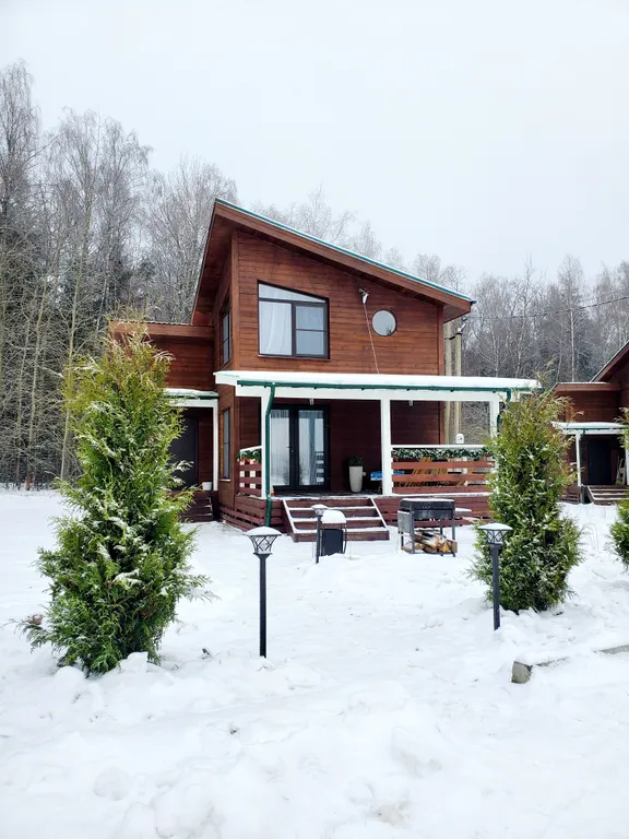 Дизайнерский домик на семейной экоферме в Немцово