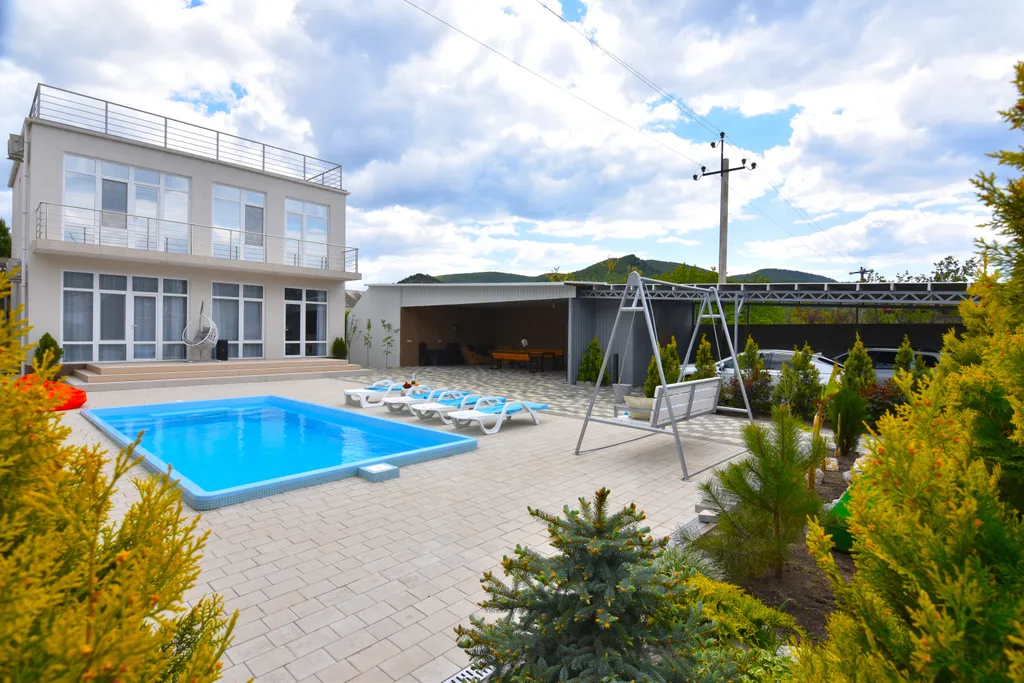 Коттедж с видом на горы