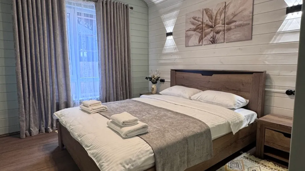 Уютный коттедж с видом на горы