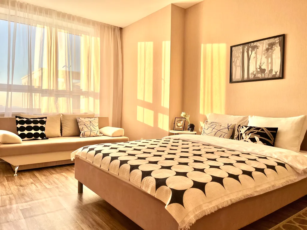 Уютная однокомнатная квартира в новом доме — аренда посуточно в Пермь