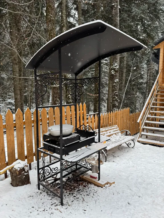 Коттедж Коттедж с видом на лес и горы — Архыз