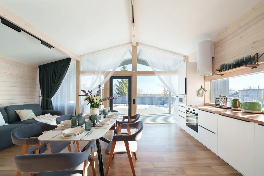 Моя атмосфера - дом с сауной, банным чаном и костровой зоной