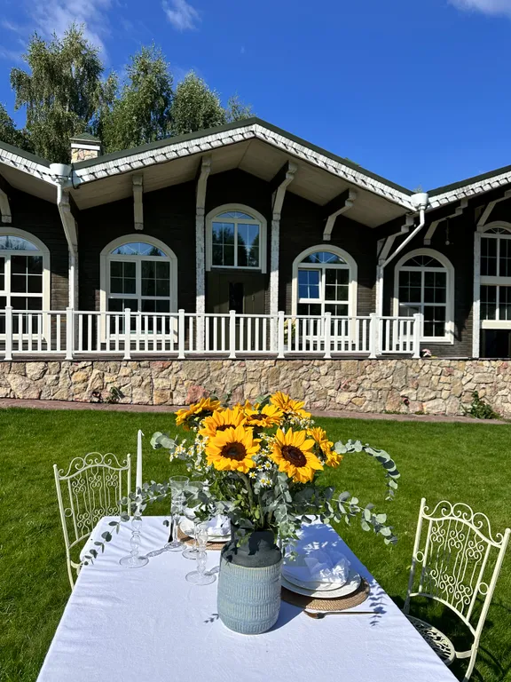 Дом с камином 15 минут от города