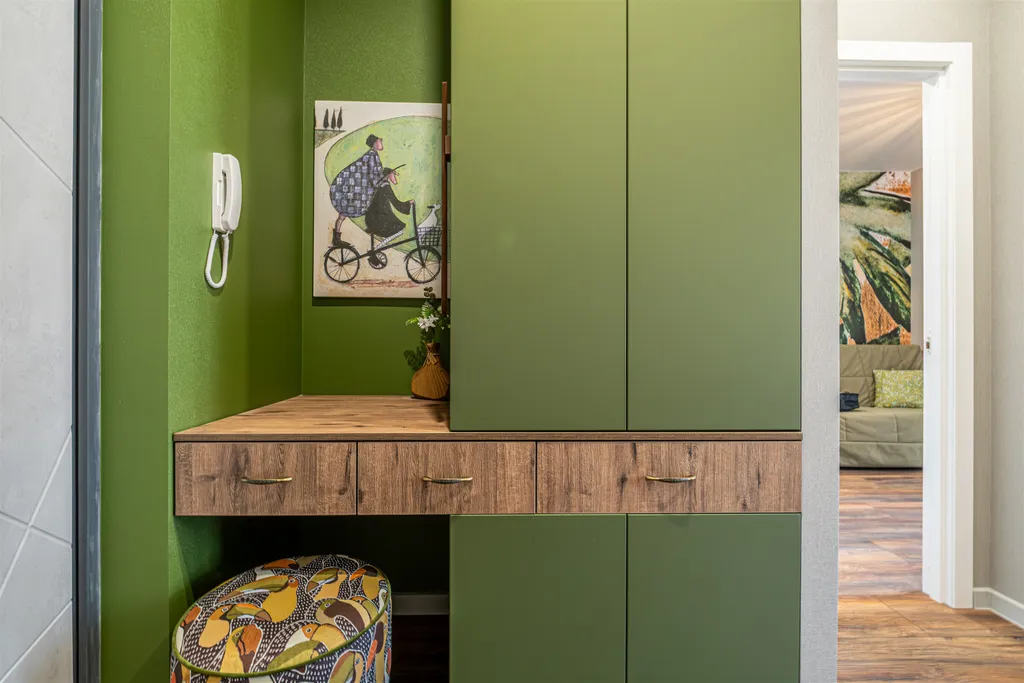 Квартира с уникальным дизайном и творческой концепцией