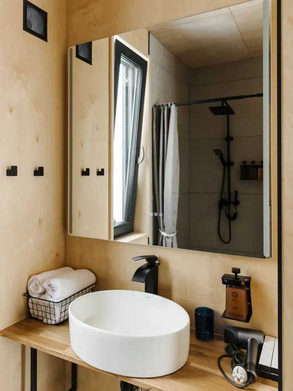 Коттедж «Хибины» с видом на горы и просторной верандой