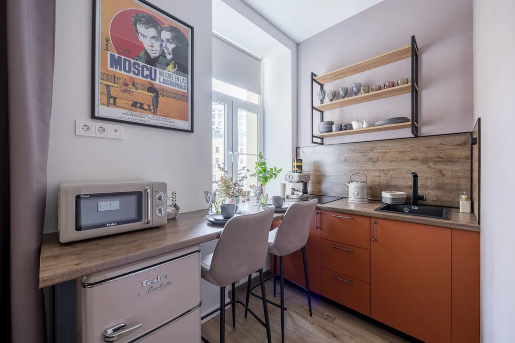 Квартира-студия, 20 м², 1 кровать