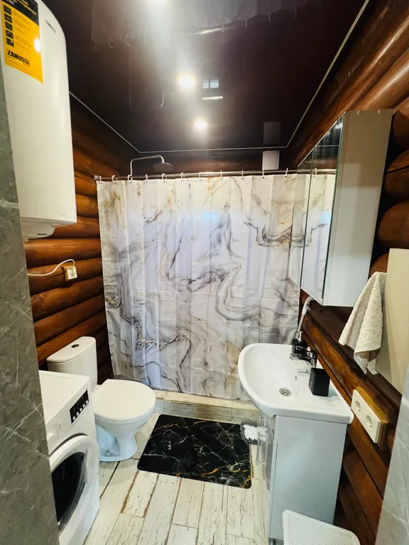 Семейные апартаменты Балдино в доме из сруба