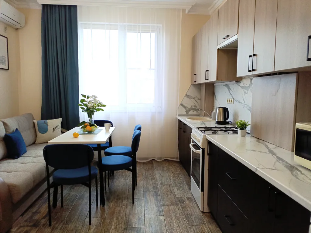 Квартира С видом на море красивая квартира Какао Брауни — Геленджик