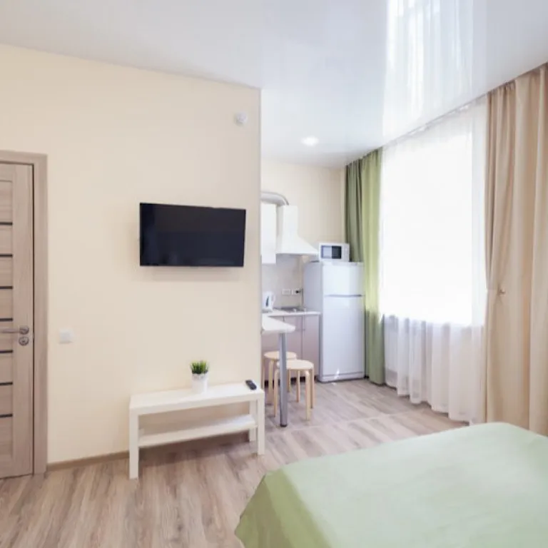 Трехместная студия на 1 этаже