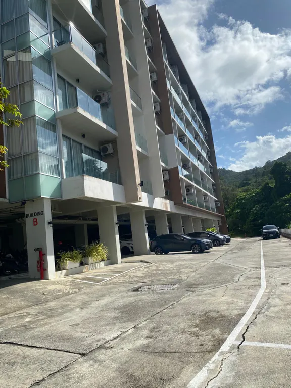 Карон. Студия с видом на горы в знаменитом Chic Condo, 4 этаж