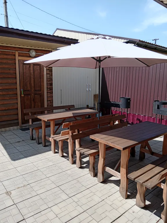 Гостевой домик вдали от берега и шума с кухней, туалетом, душем в доме