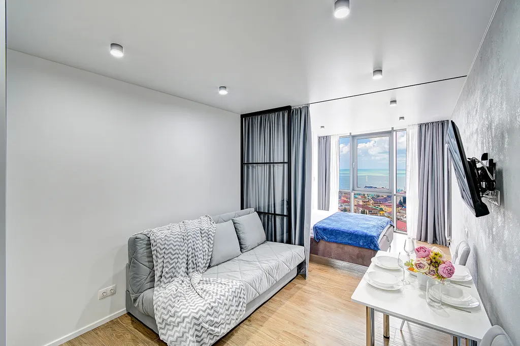 Квартира Студия Люкс с панорамой на море — аренда посуточно в Хоста