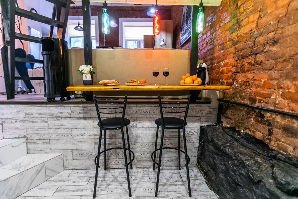 2уровневая стильная квартира