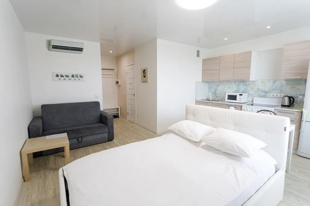 Квартира Гнёздышко White с панорамным видом — аренда посуточно в Чебоксары