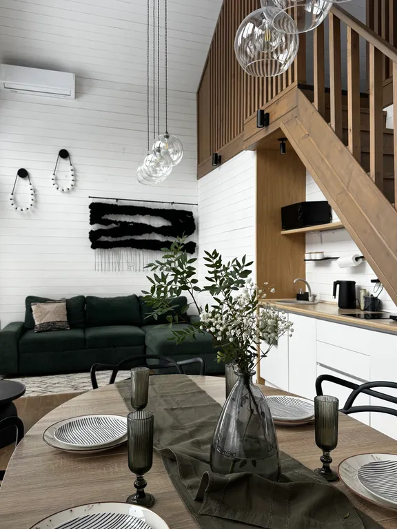 Дом 75m2 — чан, кухня, Wi-Fi