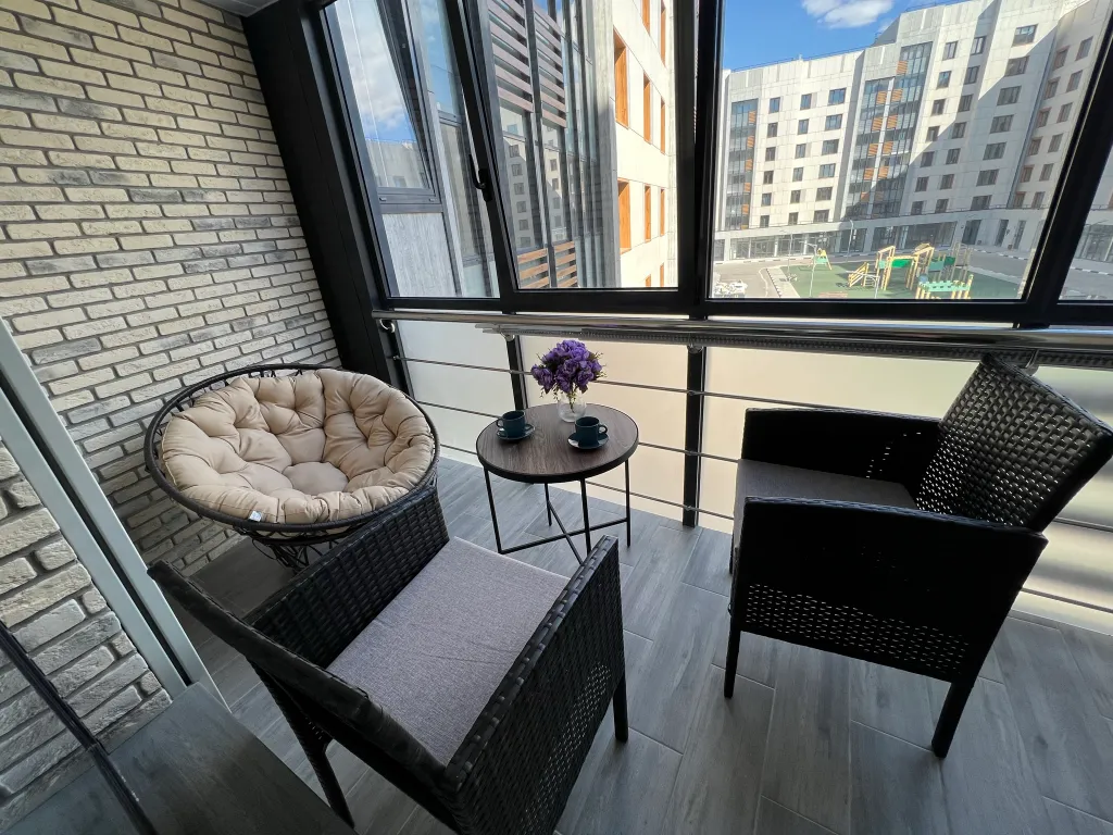 2-комнаты в центре с камином и подземной парковкой