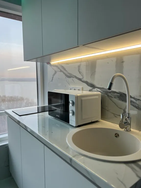 Квартира с панорамным видом на Ангару