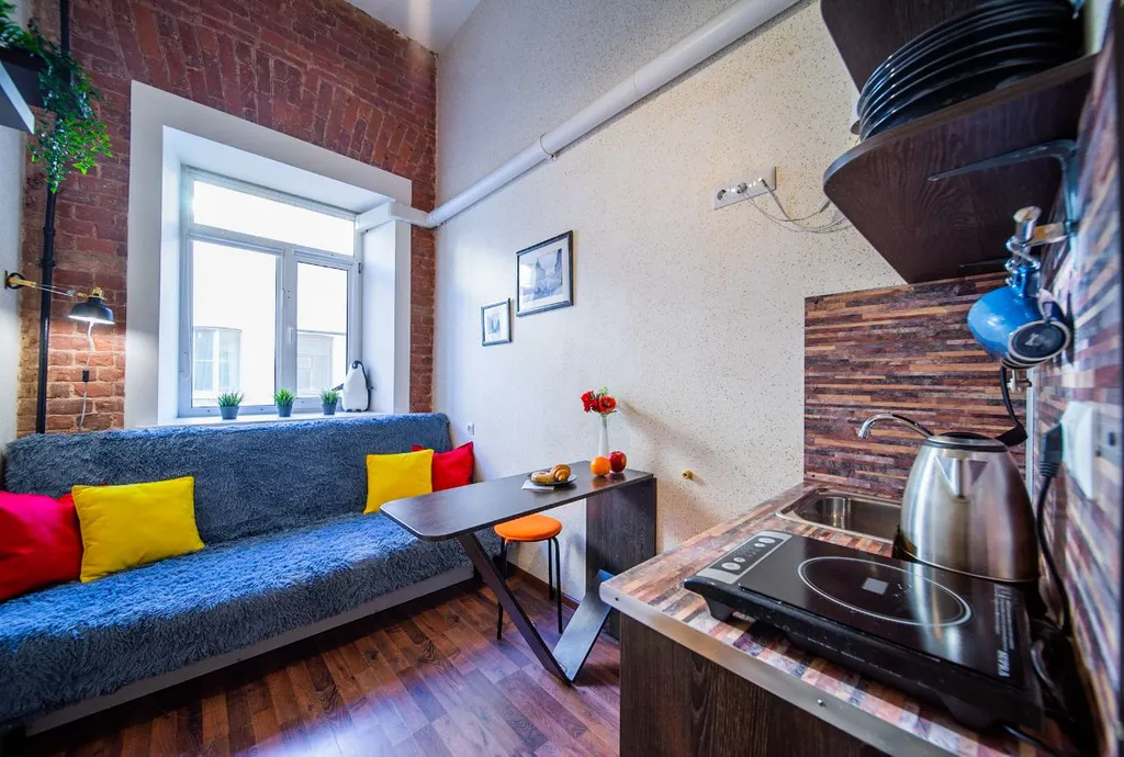 Квартира Апартаменты Ligovka loft в Центре у Московского вокзала — Санкт-Петербург