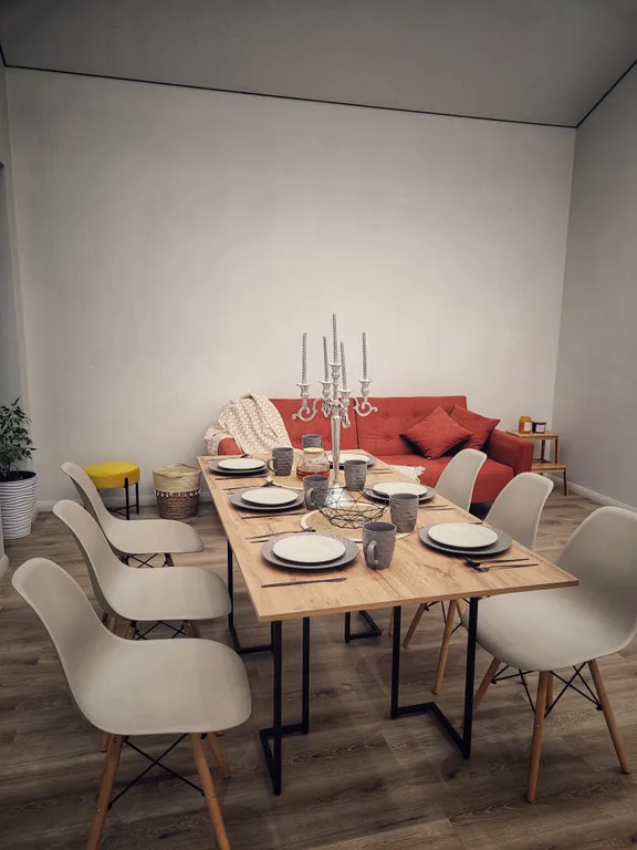 Дом в сосновом лесу