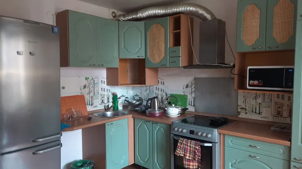 Квартира Просторная квартира с 2-изолированными комнатами и большой кухней — Санкт-Петербург