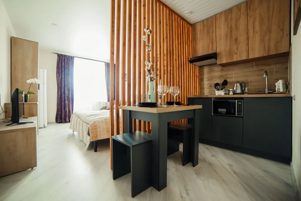 Уютная квартира-студия с отличным ремонтом