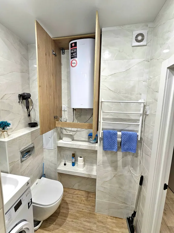 Дизайнерская квартира с посудомоечной машиной и в 10 минутах от центра