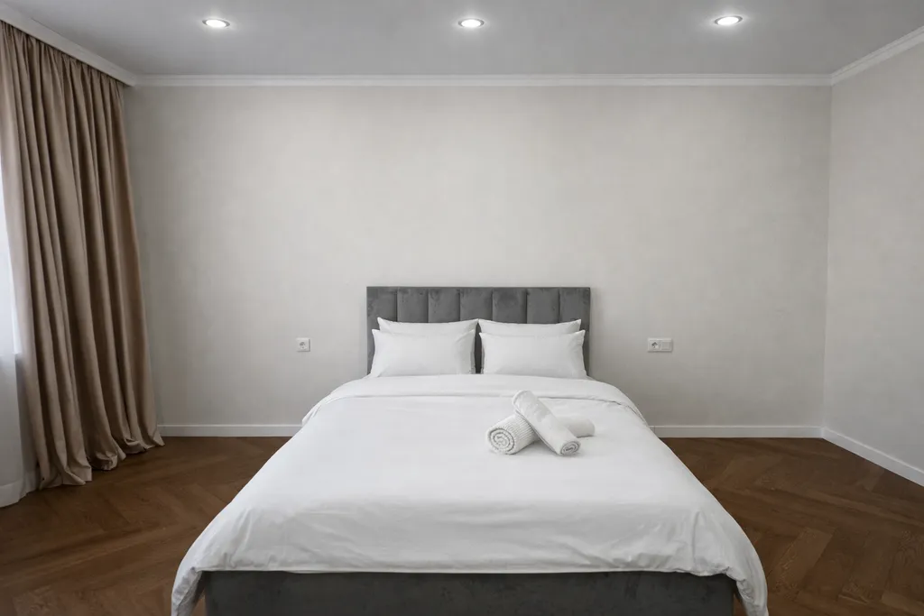 Просторная евротрешка бизнес-формата с видом на горы в ЖК Rams City