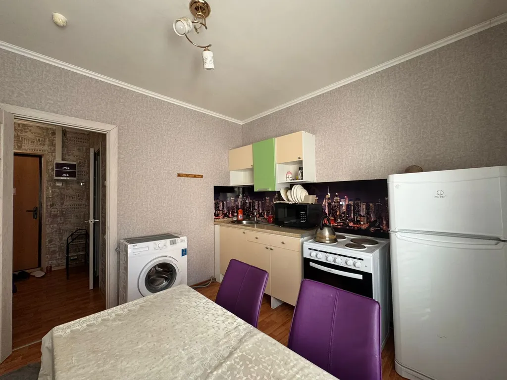 Однокомнатная квартира в новостройке с тремя спальными местами