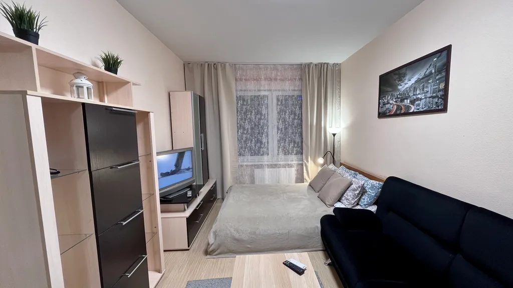 Квартира в центре у реки с панорамной лоджией