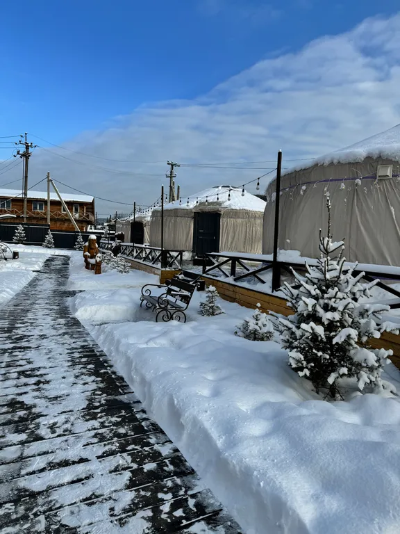 Благоустроенный дом