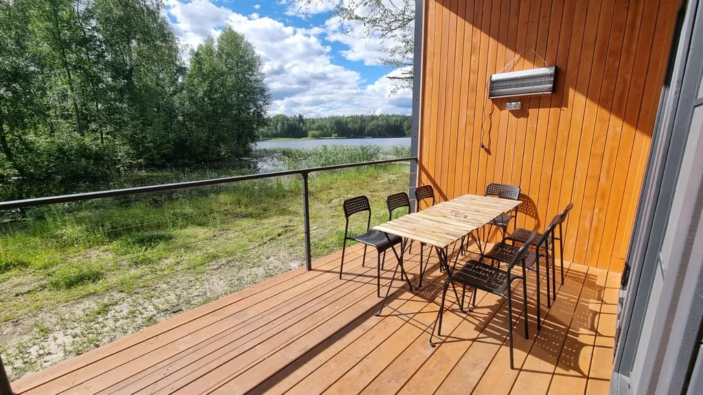 Коттедж Коттедж с видом на озеро — Приозерск