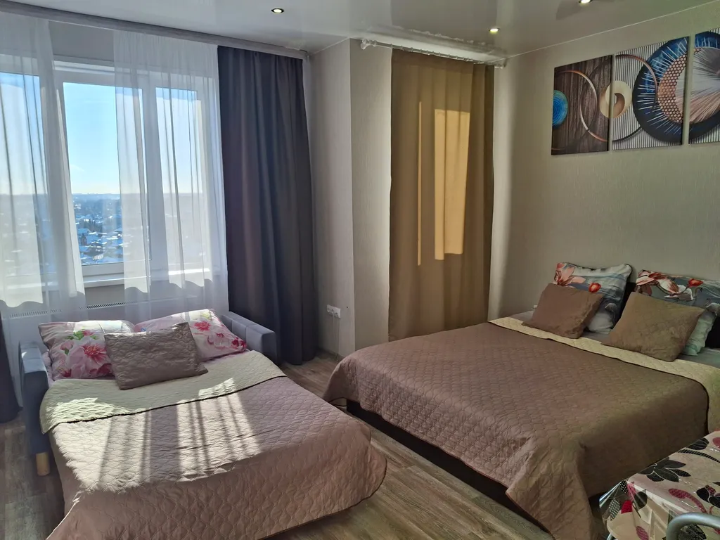 Вид на город с высоты птичьего полета