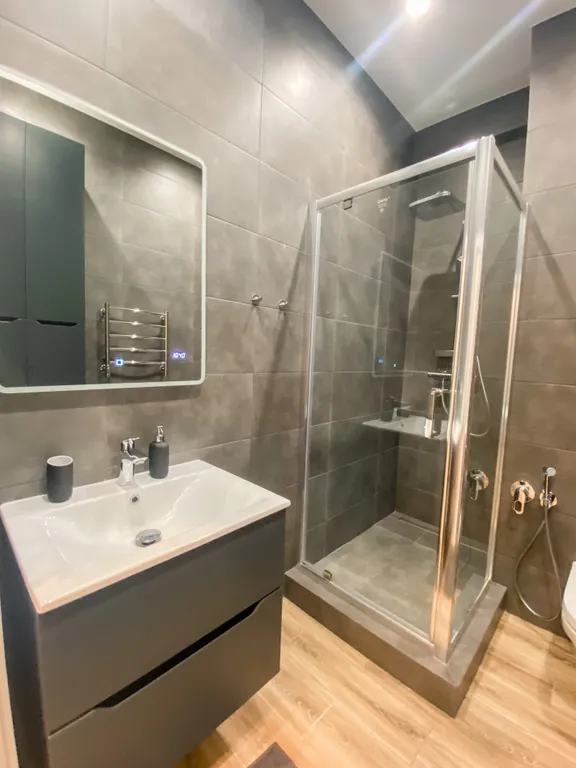 Апартаменты с террасой с панорамным видом на горы