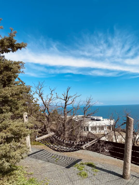 Апарт с видом на море и горы с подогреваемым бассейном и барбекю зоной