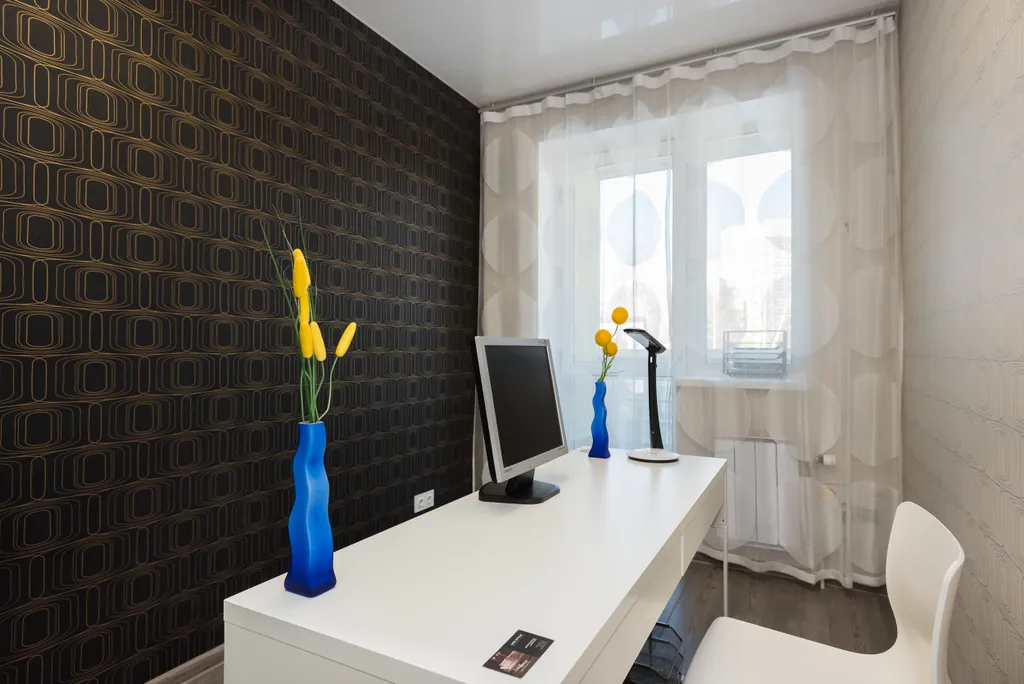 Стильная 3-комнатная квартира на берегу реки Исети