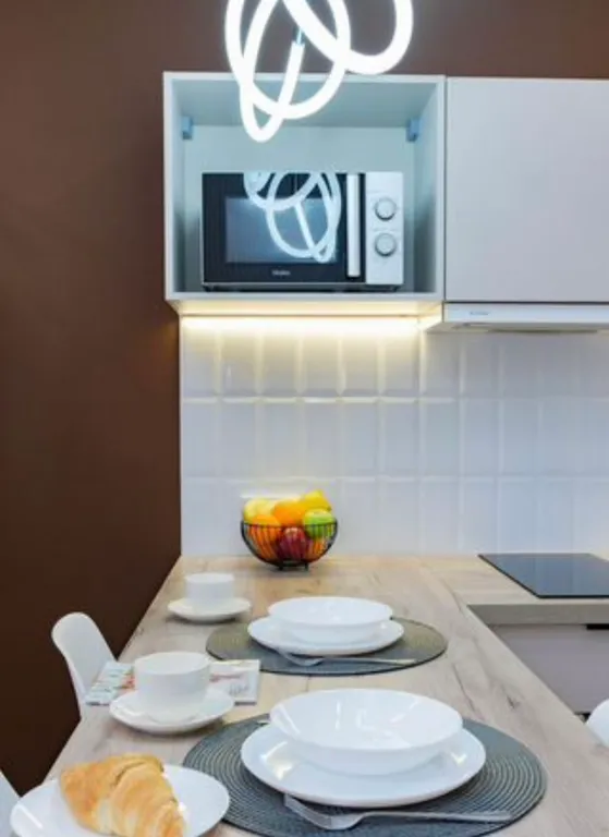 Квартира Квартира Уютная студия с видом на море — Сочи