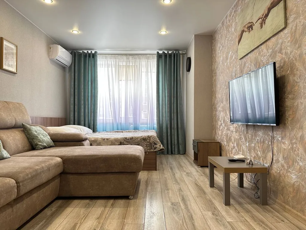 Просторная однокомнатная квартира в новом доме