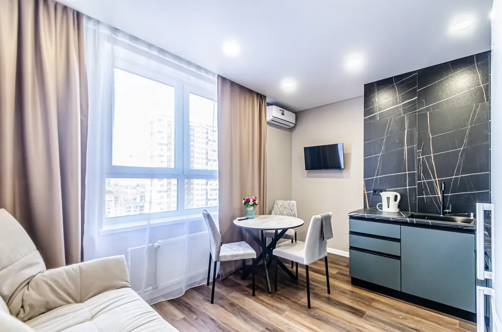 Квартира Квартира м. Гагаринская Центр Евро для 3 гостей — Самара