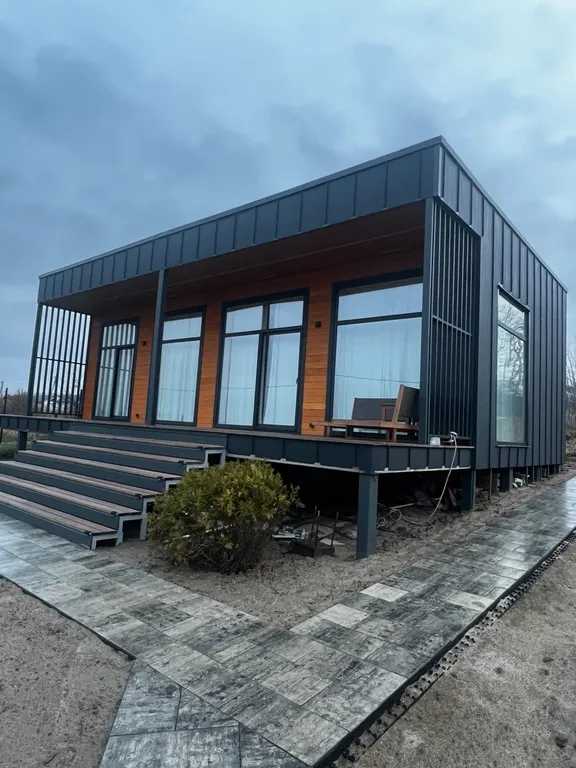 Уютный дом с видом на залив