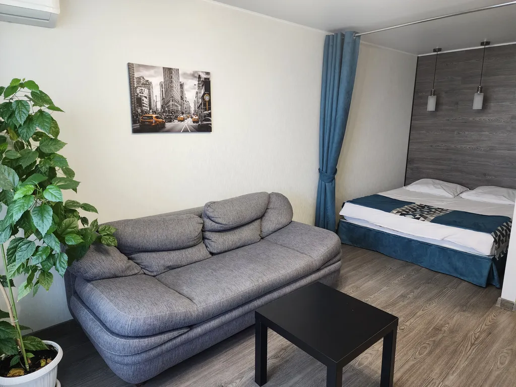 Уютная квартира в тихом районе с видом на лес