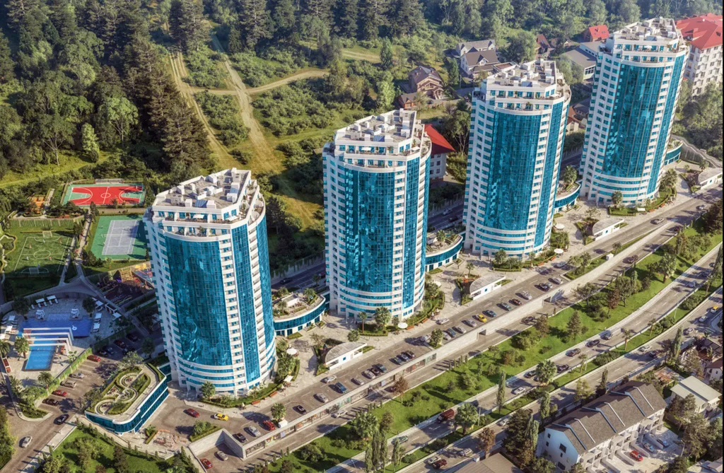 Квартира Квартира с видом на море в бизнес классе — Адлер