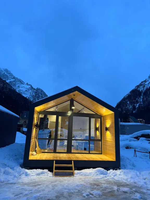 Дом студия с видом на горы