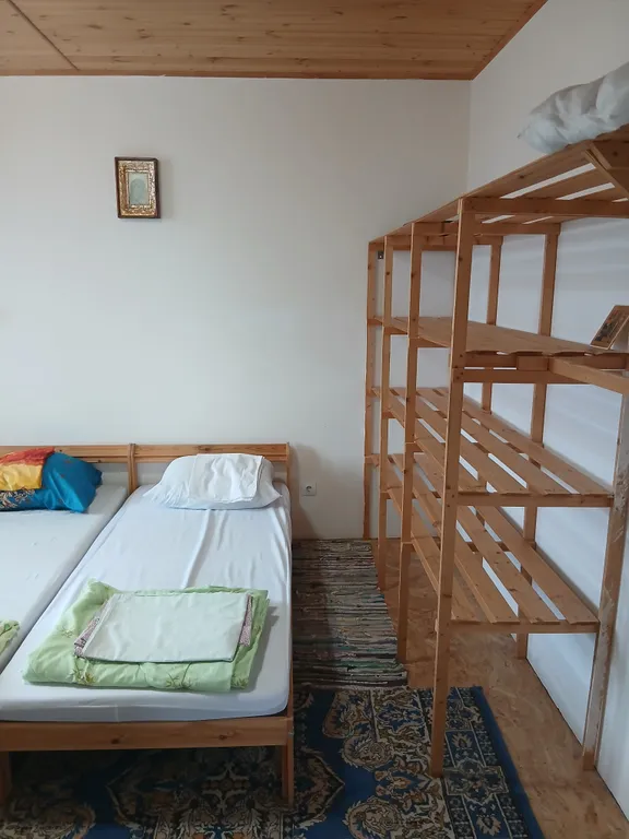 Дом с баней на дровах