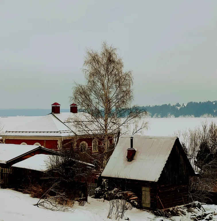 Деревенский домик с прекрасным видом