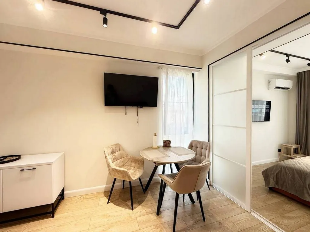 Студия на первой береговой с большой террасой и крутым видом на море