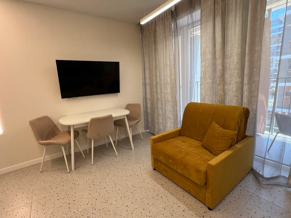 Первая береговая моря - студия с шикарной террасой